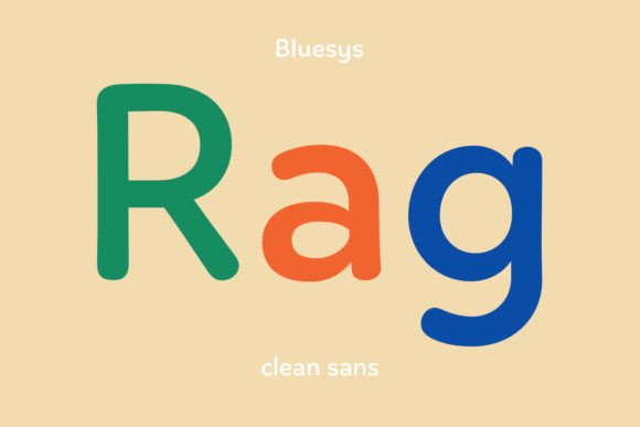 Bluesys Font - Preview 4