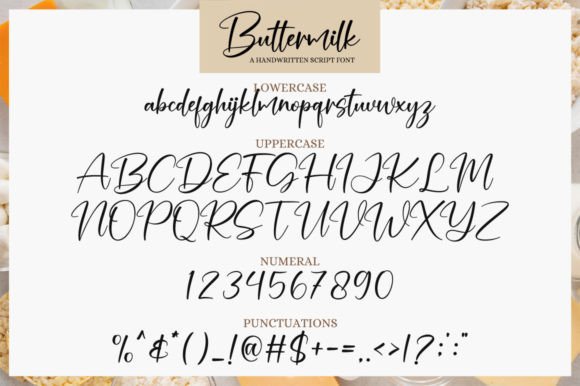 Buttermilk Font - Preview 6