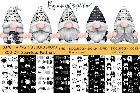 Cat Seamless Pattrens