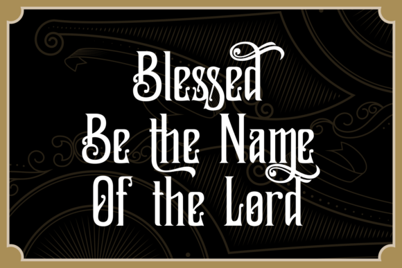 East Bouvent Font - Preview 3