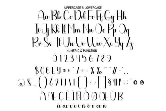Falling Font - Preview 5