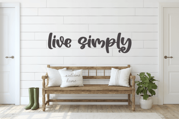 Farmhouse Love Font - Preview 4