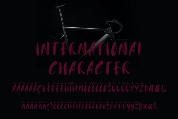Fast Ink Font PNG with transparent background - Preview 3