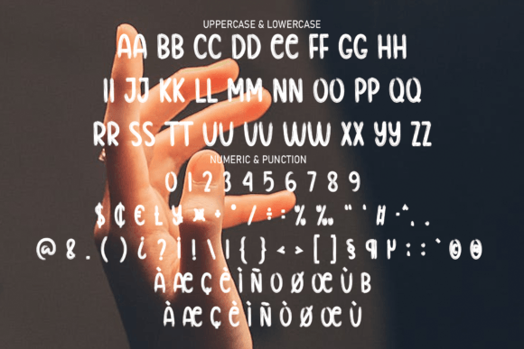 Finger Font - Preview 4
