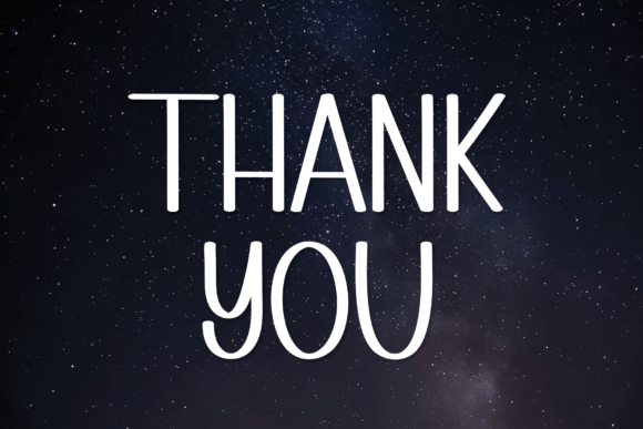 Flying Star Font PNG with transparent background - Preview 6