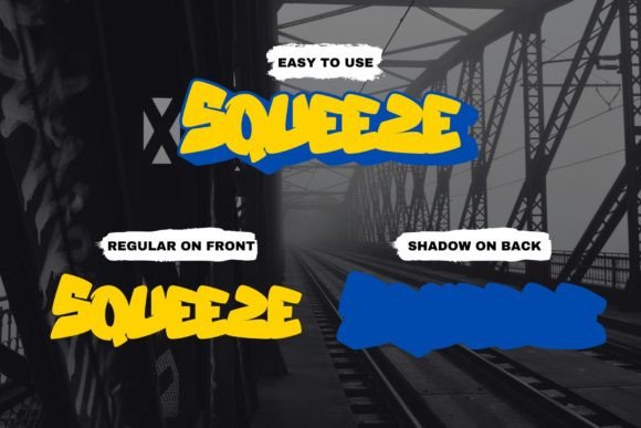 Graffiti Kickflip Font - Preview 2
