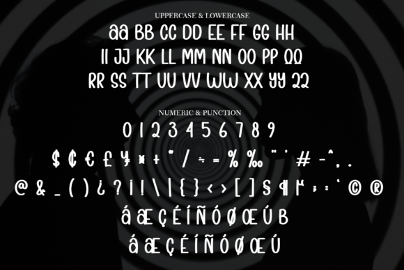 Hallucination Font PNG with transparent background - Preview 6