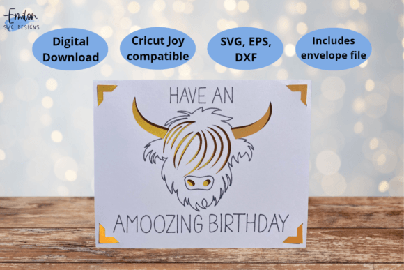 Have an Amoozing Birthday Card SVG
