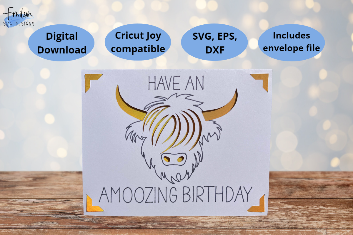 Have an Amoozing Birthday Card SVG