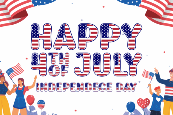 Hero Usa Font PNG with transparent background - Preview 1