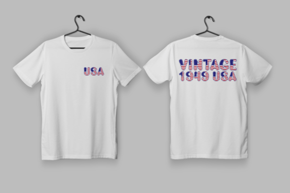 Hero Usa Font PNG with transparent background - Preview 3