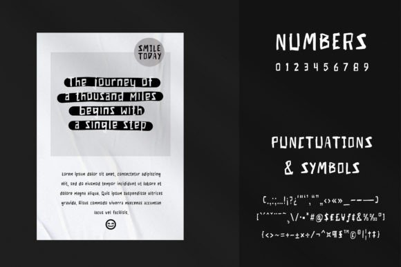 Hongebonge Font PNG with transparent background - Preview 4