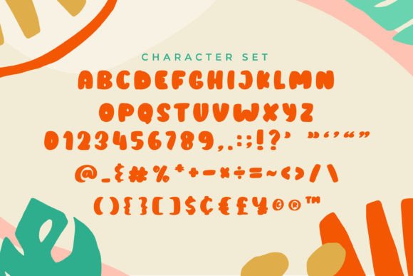 Jalessa Font PNG with transparent background - Preview 3