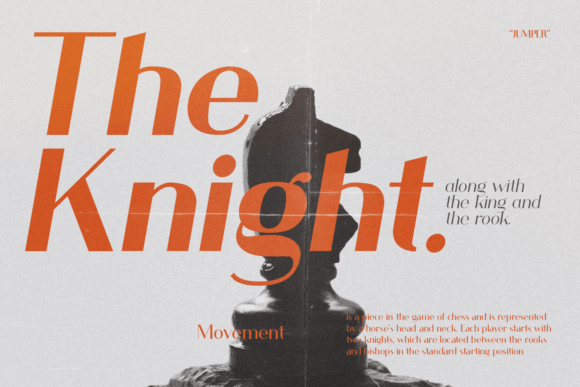 King Font font preview - 3