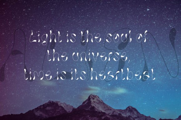 Liquid Alien Font PNG with transparent background - Preview 1