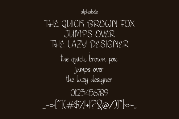 Neghita Font PNG with transparent background - Preview 1