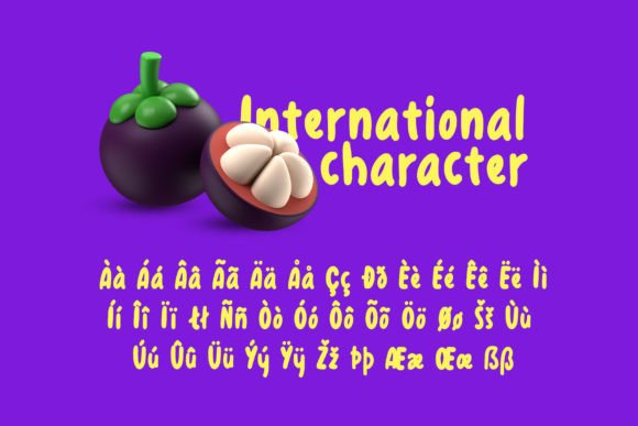 New Freshty Font font preview - 3