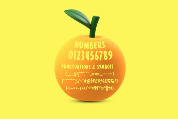 New Freshty Font font preview - 4