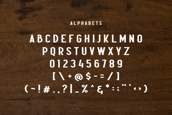 Pesadela Font PNG with transparent background - Preview 1