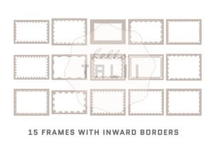 RECTANGULAR FRAMES SVG BUNDLE Graphic by Hello Talii · Creative Fabrica