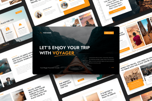 Voyager - Travel Blogger Keynote