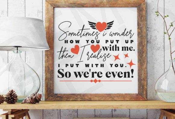 We Put up with Each Other engaged svg