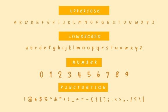 About Me Font - Preview 3