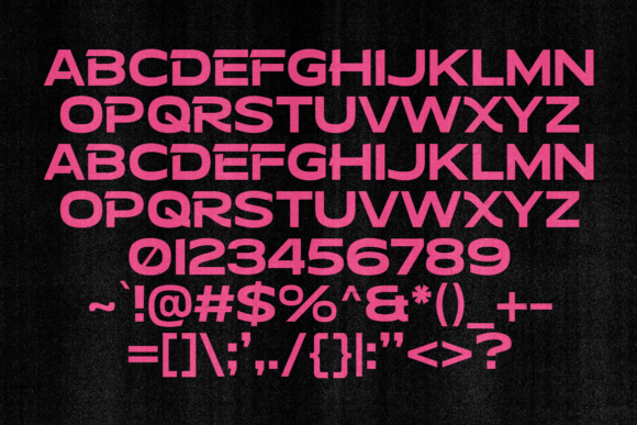 Begaron Font - Preview 2