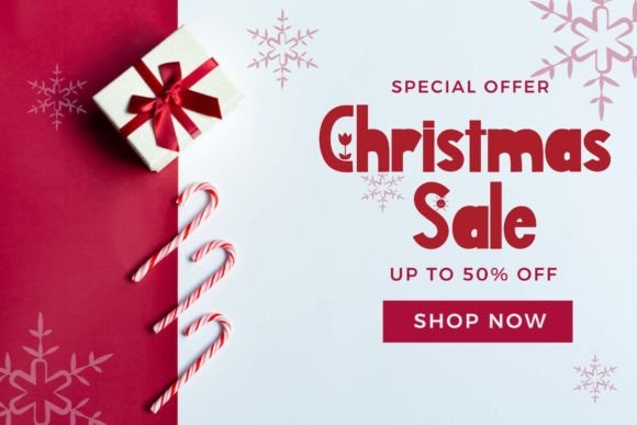 Boutique Christmas Font - Preview 1