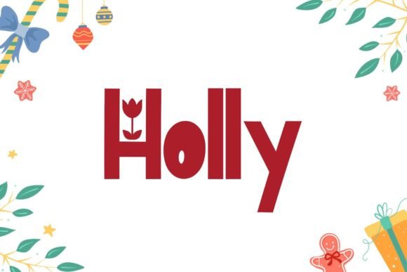 Boutique Christmas Font - Preview 3