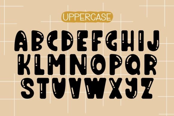 Bubble You Font - Preview 4