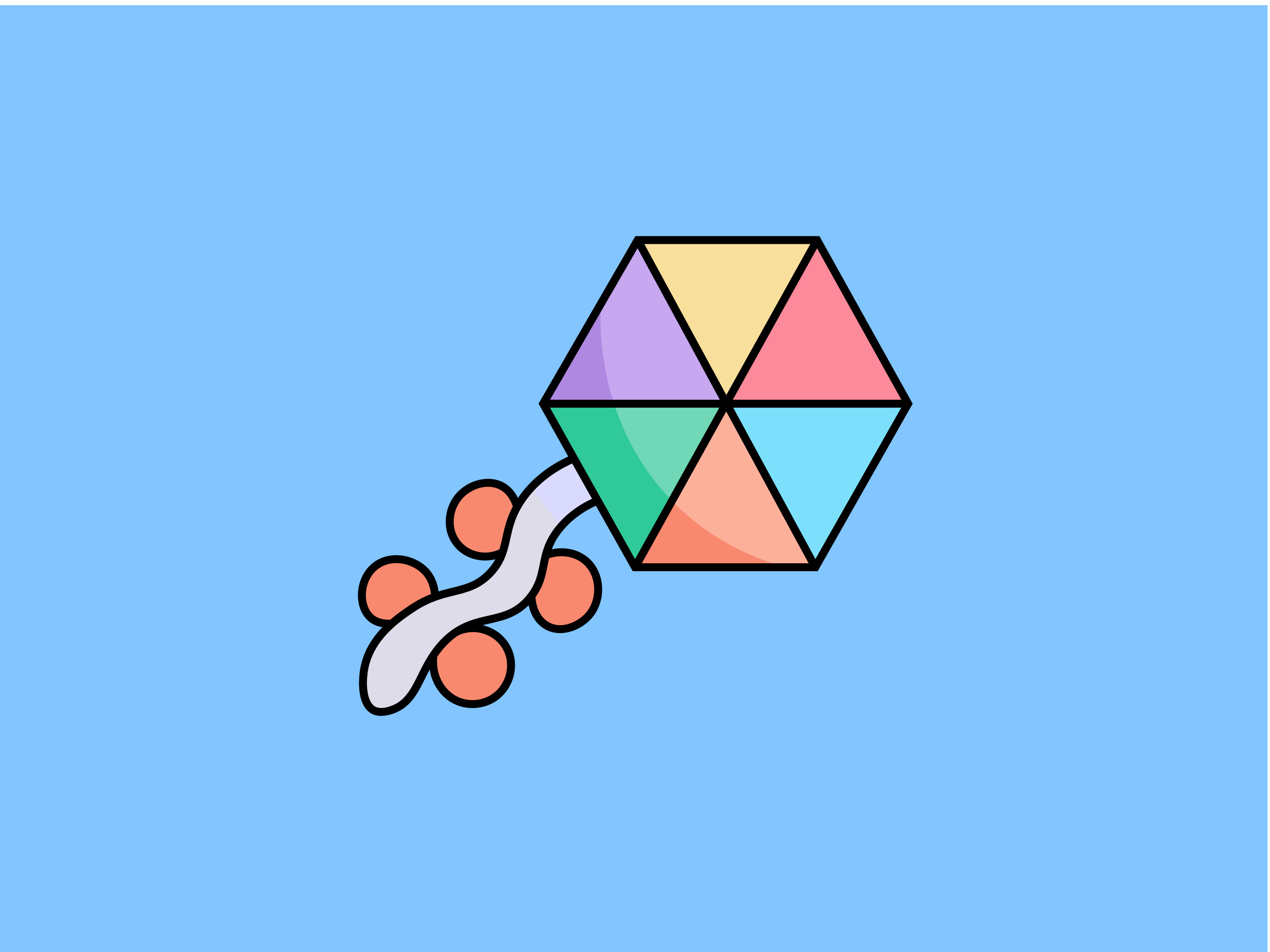Children Kite Illustrations