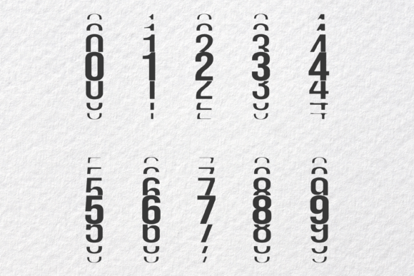 Clogged Ink Font - Preview 3