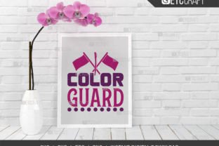 Color Guard SVG Cut File, Marching Band Graphic by Pixel Elites ...