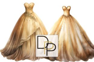 Formal Gown - Long Dress Clipart Graphic by Digital Paper Packs Creative Fabrica Formal Gown - Long Dress Clipart Graphic by Digital Paper Packs Creative Fabrica
