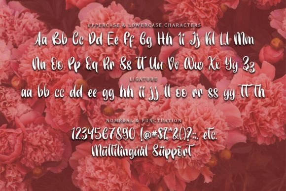Fresh Rose Font - Preview 5