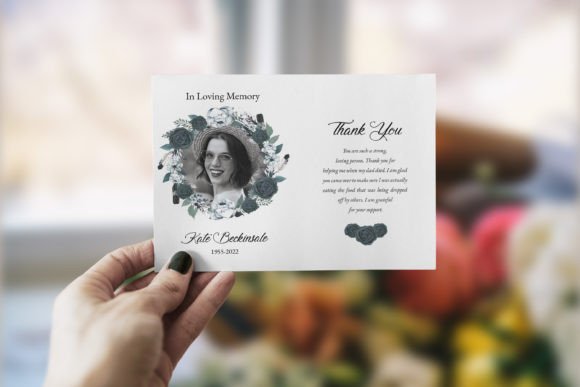 Funeral Thank You Card