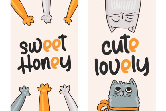 Funny Girl Font PNG with transparent background - Preview 1