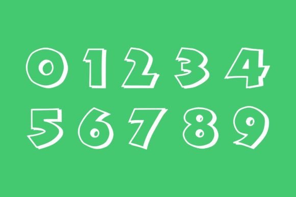 Game Boy Font PNG with transparent background - Preview 3