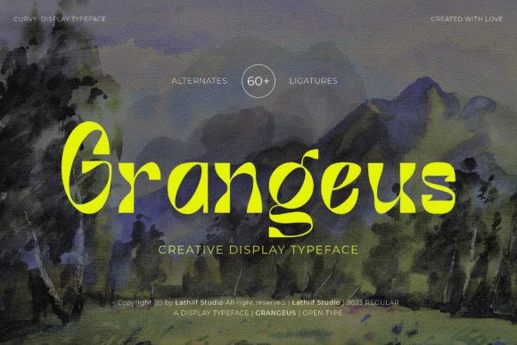 Grangeus Creative Display Fonts 1