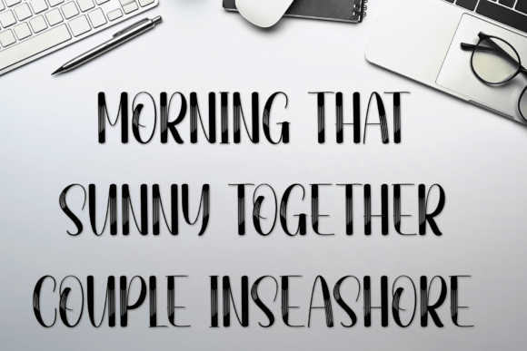 Hand Scratch Font - Preview 2