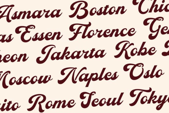 Midesto Font PNG with transparent background - Preview 5