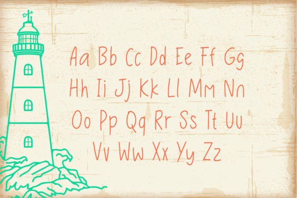 Noterwan Font PNG with transparent background - Preview 2