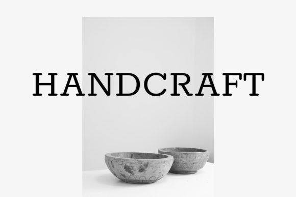 Nudes Slab Serif Font Font PNG with transparent background - Preview 2