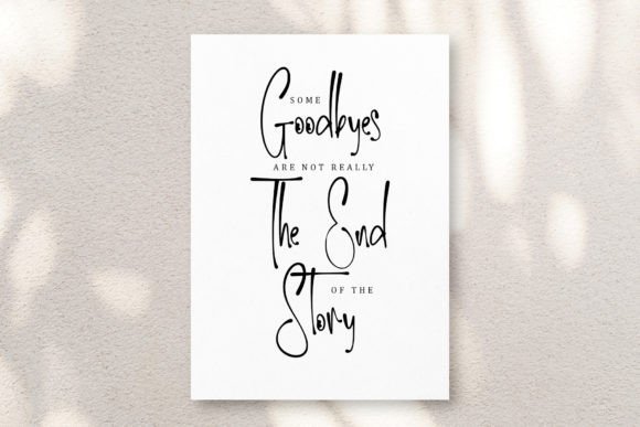 Paradise Sunset Font PNG with transparent background - Preview 2