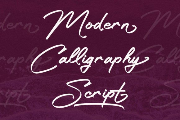 Parkstam Sutherlane Font PNG with transparent background - Preview 4