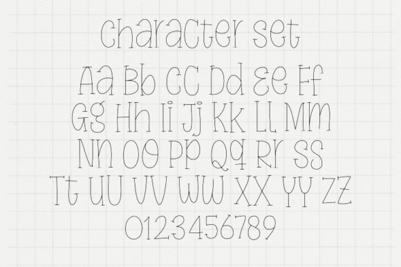 Purely Digital Font PNG with transparent background - Preview 4
