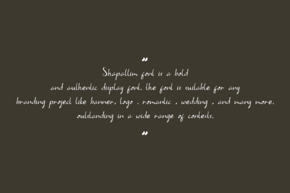 Shapallim Font PNG with transparent background - Preview 3
