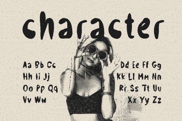 Slurp over Font font preview - 2
