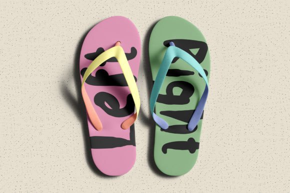 Slurp over Font font preview - 6